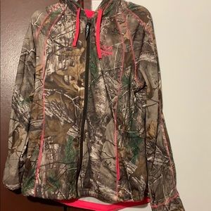 Real tree camouflage jacket